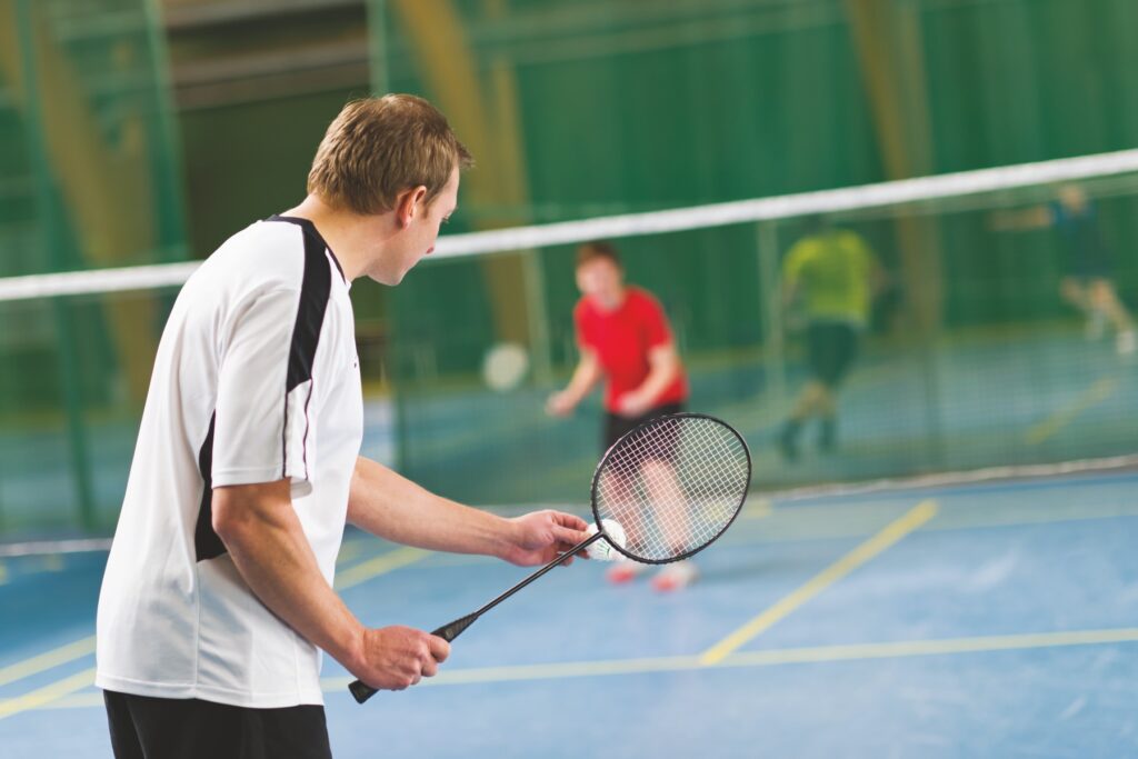 Advitya aminities badminton court